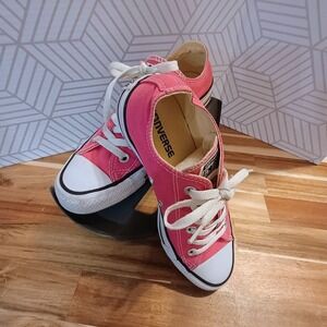 Converse Chuck Taylor All Star Pink Low Top Sneakers Women's 6.5 Canvas